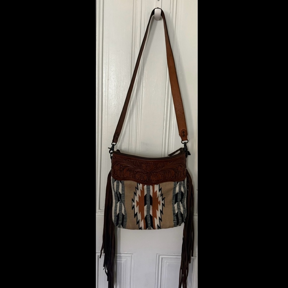 Boho Fringe Crossbody Bag